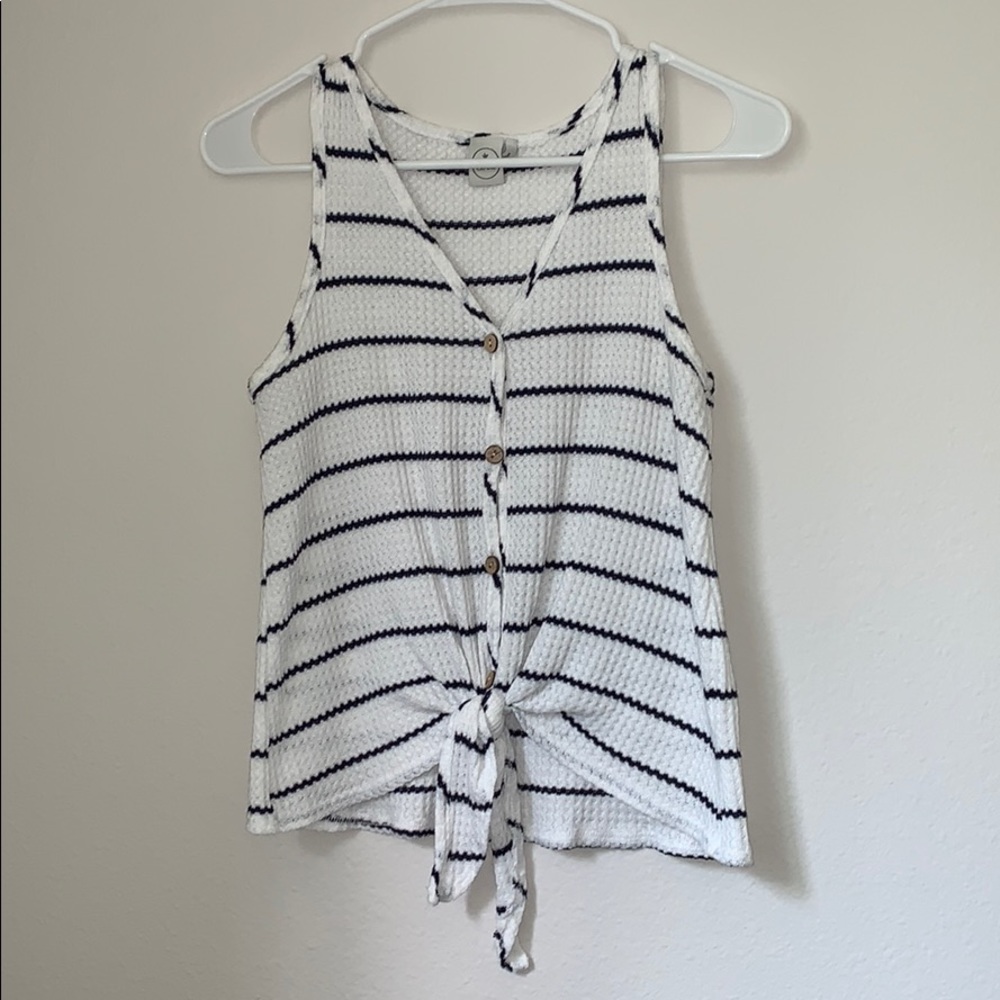 Knit tank top